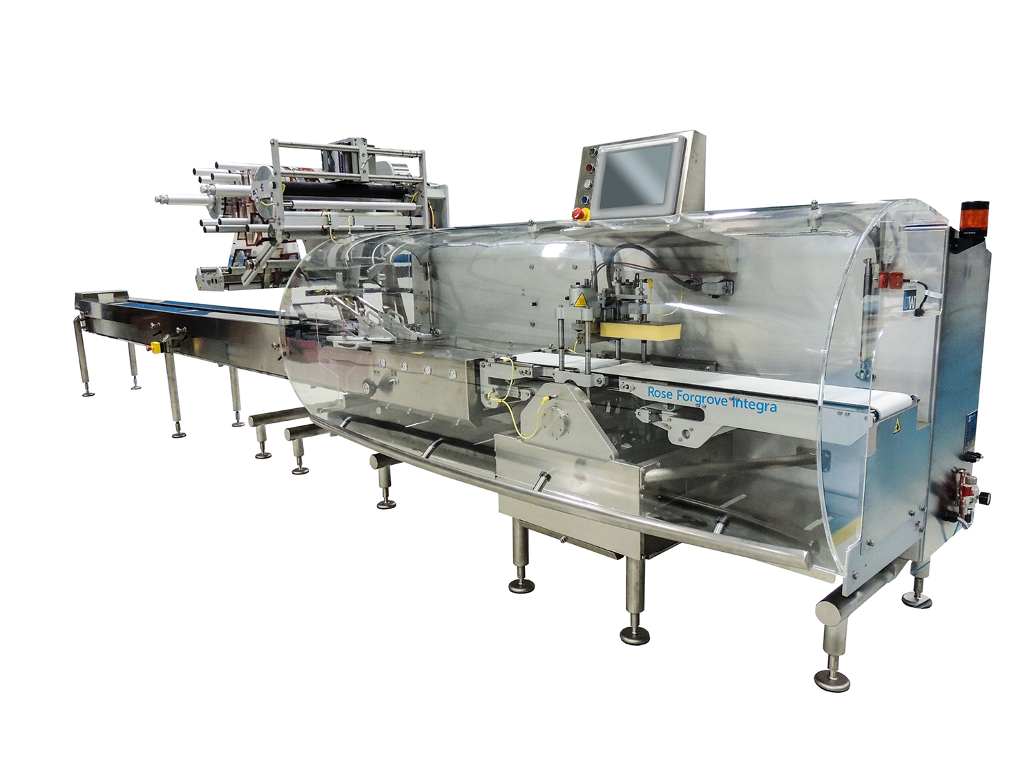 Rose Forgrove Integra Horizontal Flow Wrapper (Top Reel)