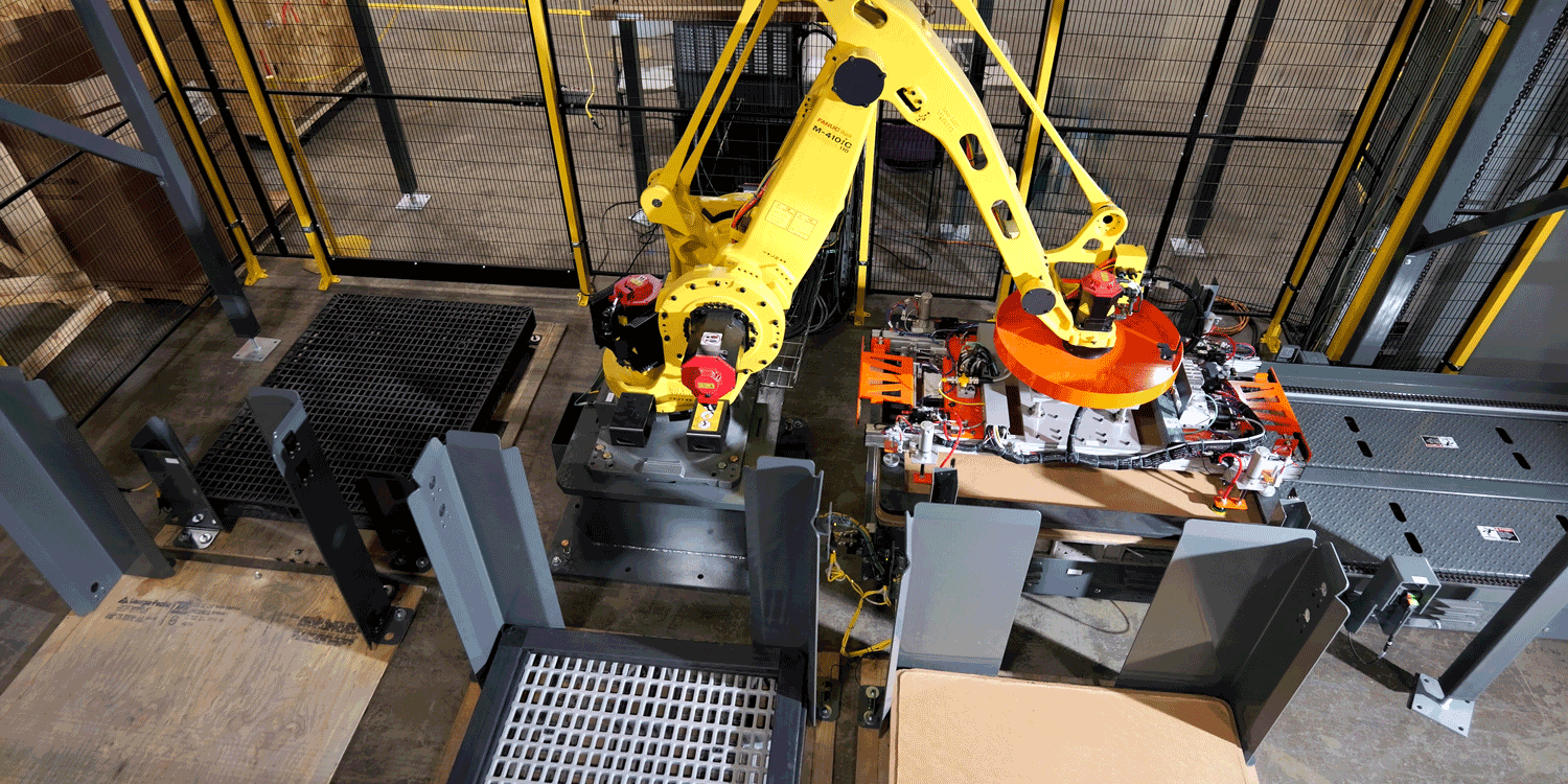 Goldco Fortis 3000 Bulk Depalletizer - Dunnage