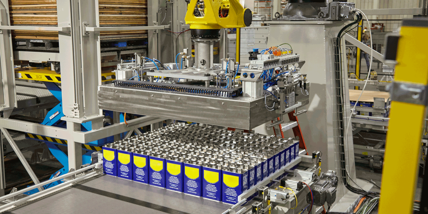 Goldco Robotic Bulk Palletizer - Industrial
