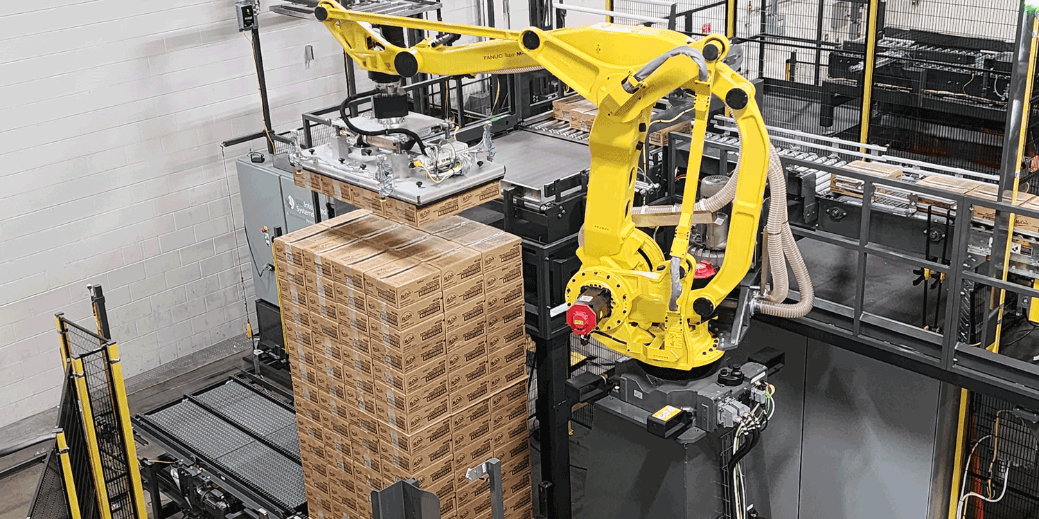 Stact Robotic Case Palletizer