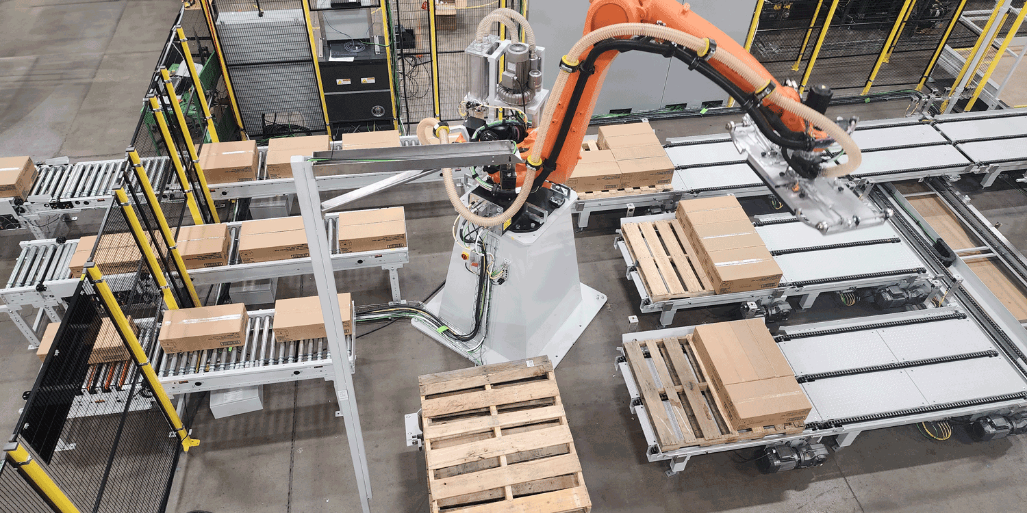 Stact Robotic Case Palletizer