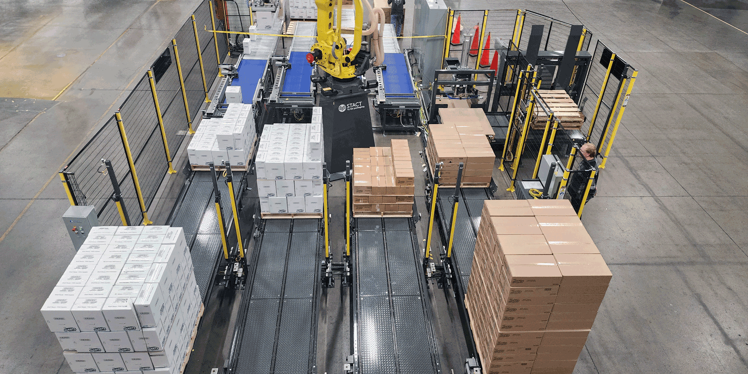 Stact Robotic Case Palletizer