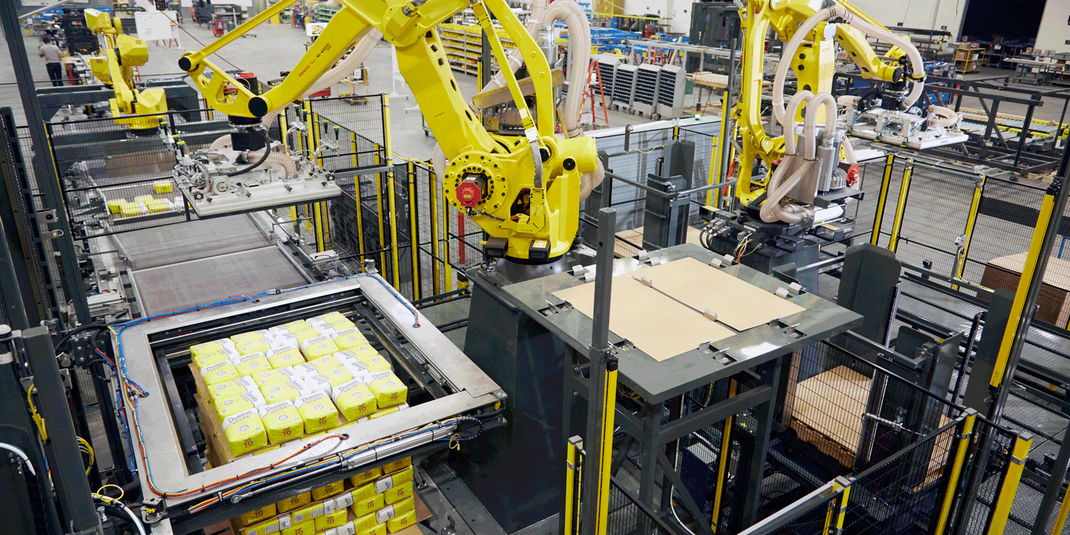 Stact Specialty Robotic Palletizer - Bags