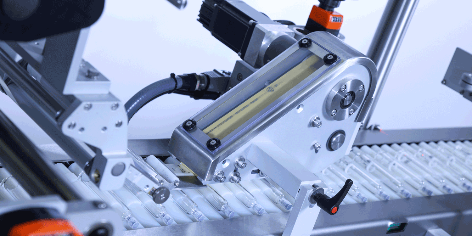 Harland Sirius MK6 Pressure Sensitive Labeler - Syringes