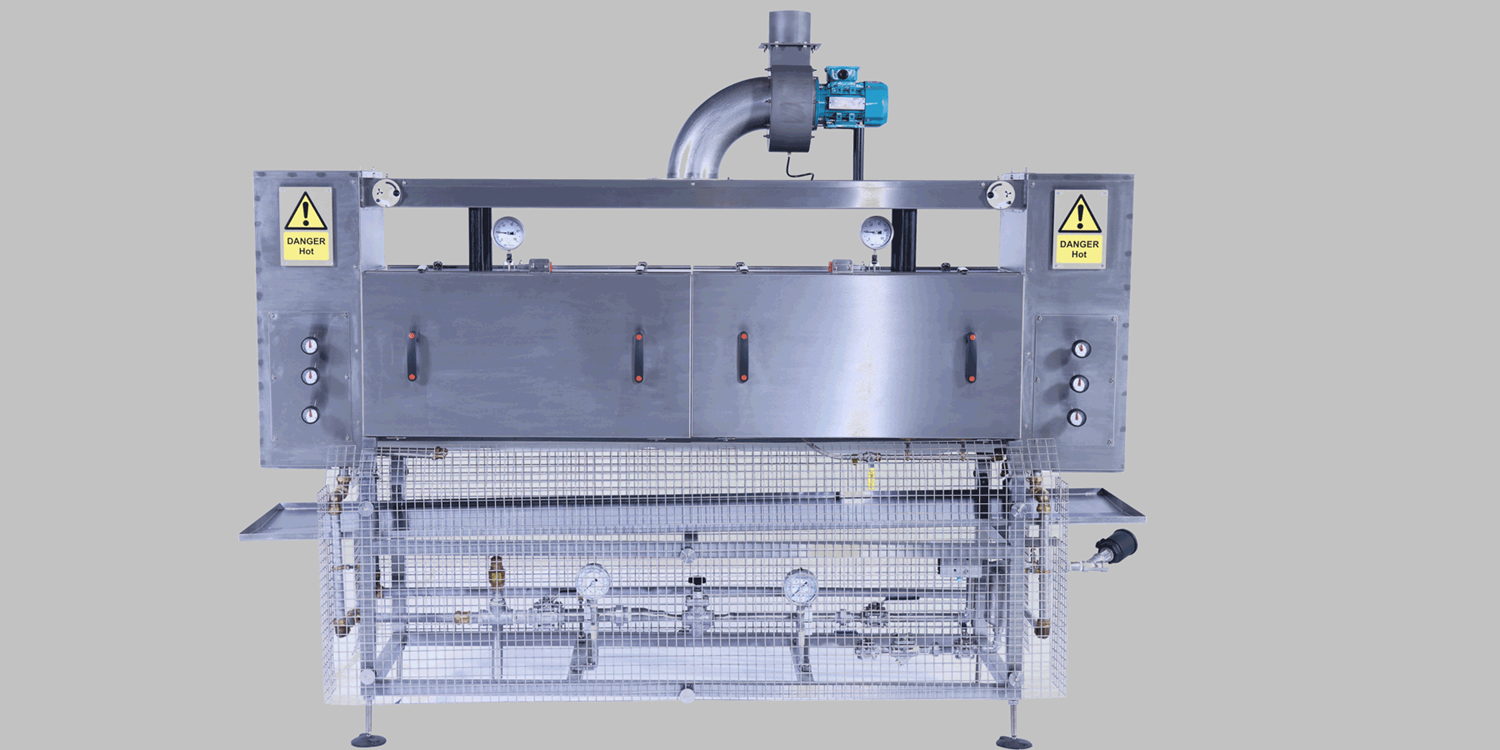 Sleevit Shrink Sleeve Steam Tunnel
