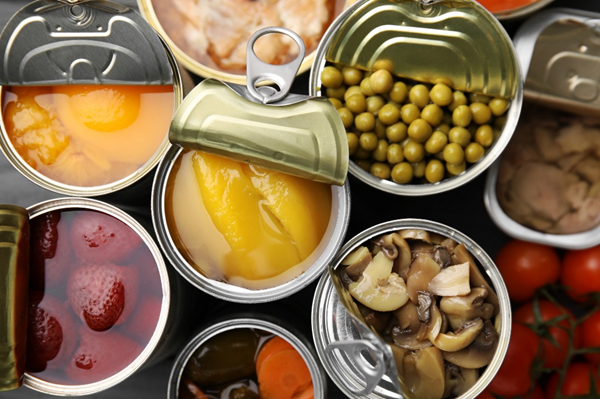 Canned and Jarred Fruits & Vegetables