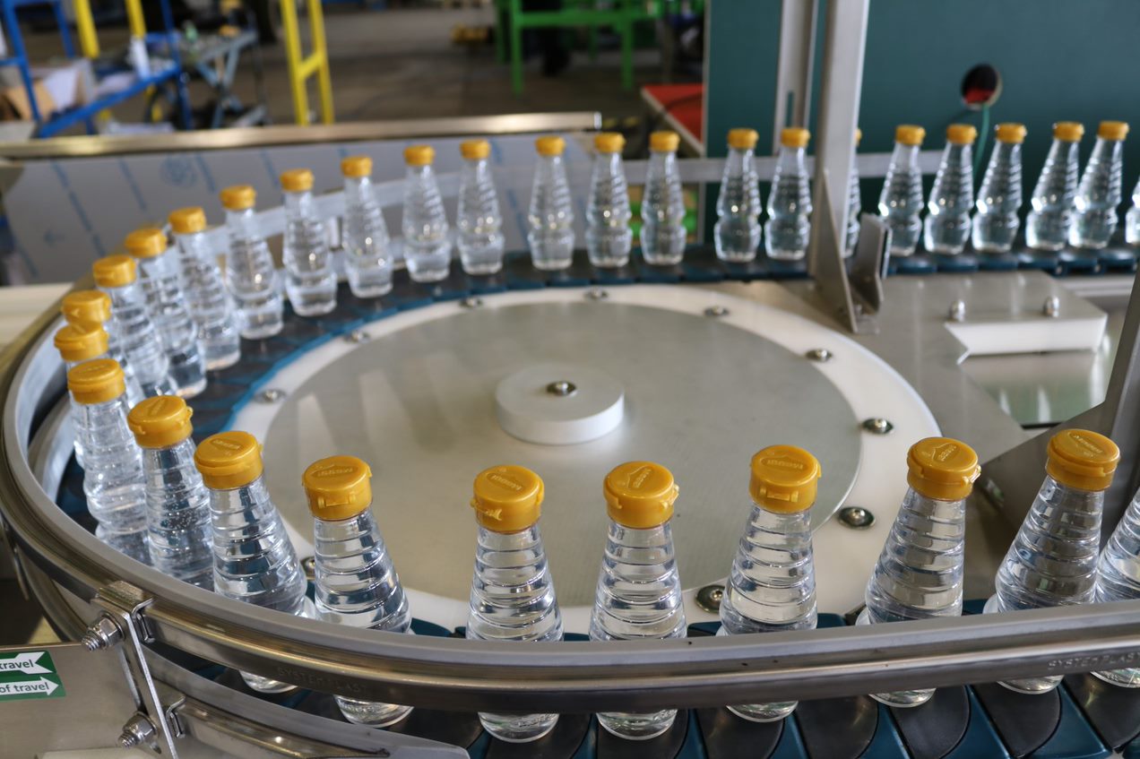 water bottling equipment