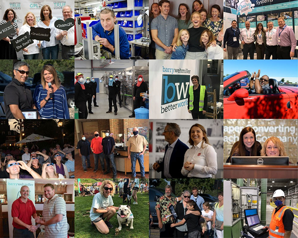 Collage of BW Packaging Team Members